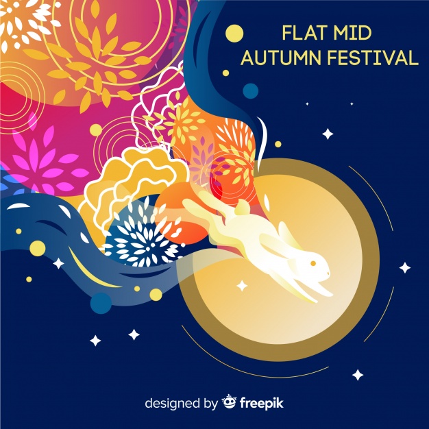 626x626 Background Design For Mid Autumn Festival Vector Free Download