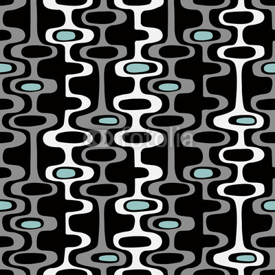 400x400 Seamless Abstract Mid Century Modern Pattern For Backgrounds