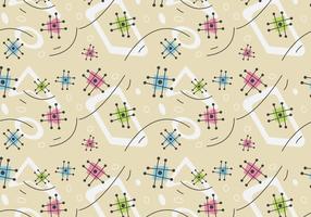 286x200 Mid Century Pattern Free Vector Art