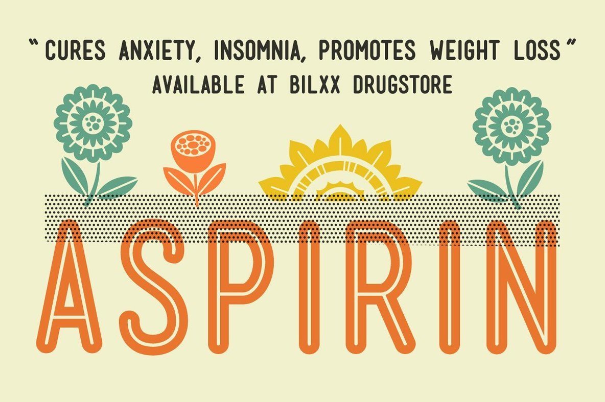 1184x788 The Mid Century Nature Vector Art Kit