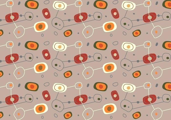 700x490 Mid Century Modern Pattern Vector