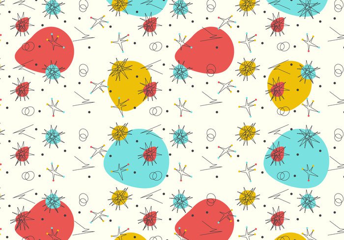 700x490 Free Mid Century Vector Pattern