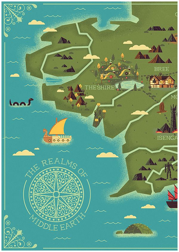 Middle Earth Map Vector at Vectorified.com | Collection of Middle Earth Map Vector free for