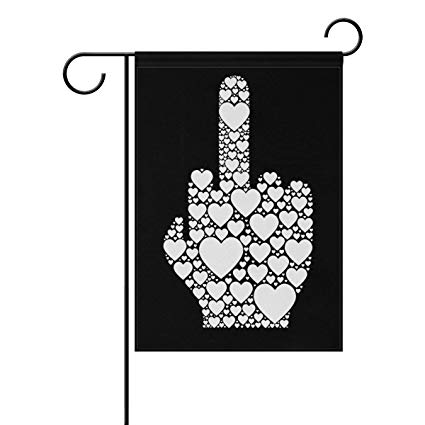 425x425 Xianghefu Garden Flag Middle Finger Vector Icon Made