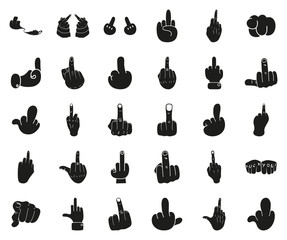 287x240 Middle Finger Vector Photos, Royalty Free Images, Graphics