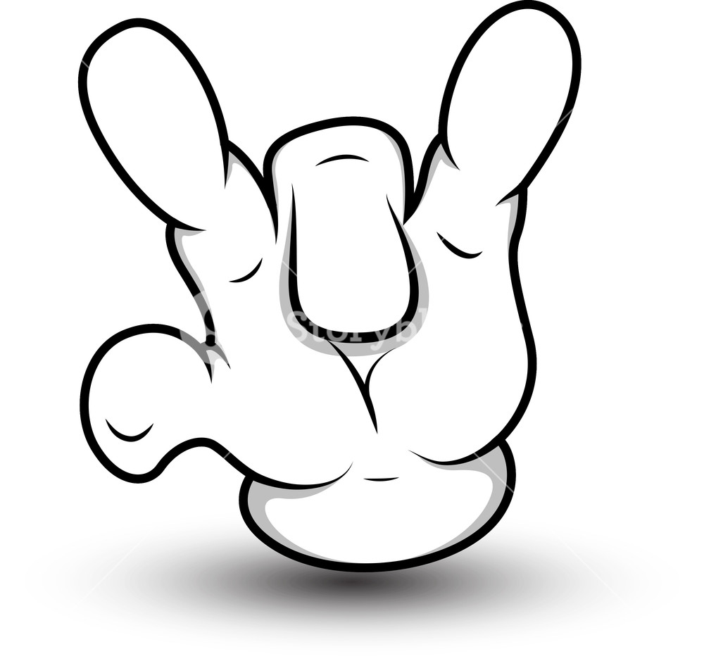 1000x939 Cartoon Hand