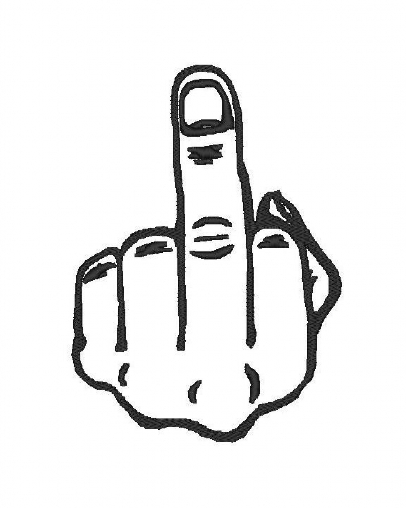 819x1024 Download Middle Finger Hd Photos Clipart Png Free Freepngclipart