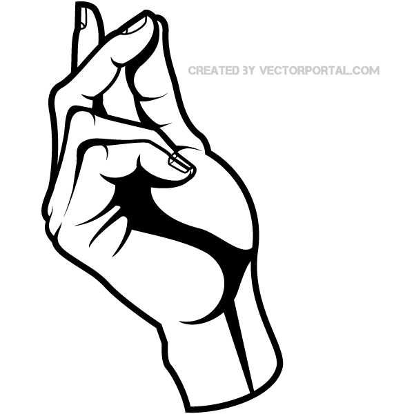 600x600 Download Middle Finger Vector Graphics Freevectors Free Download