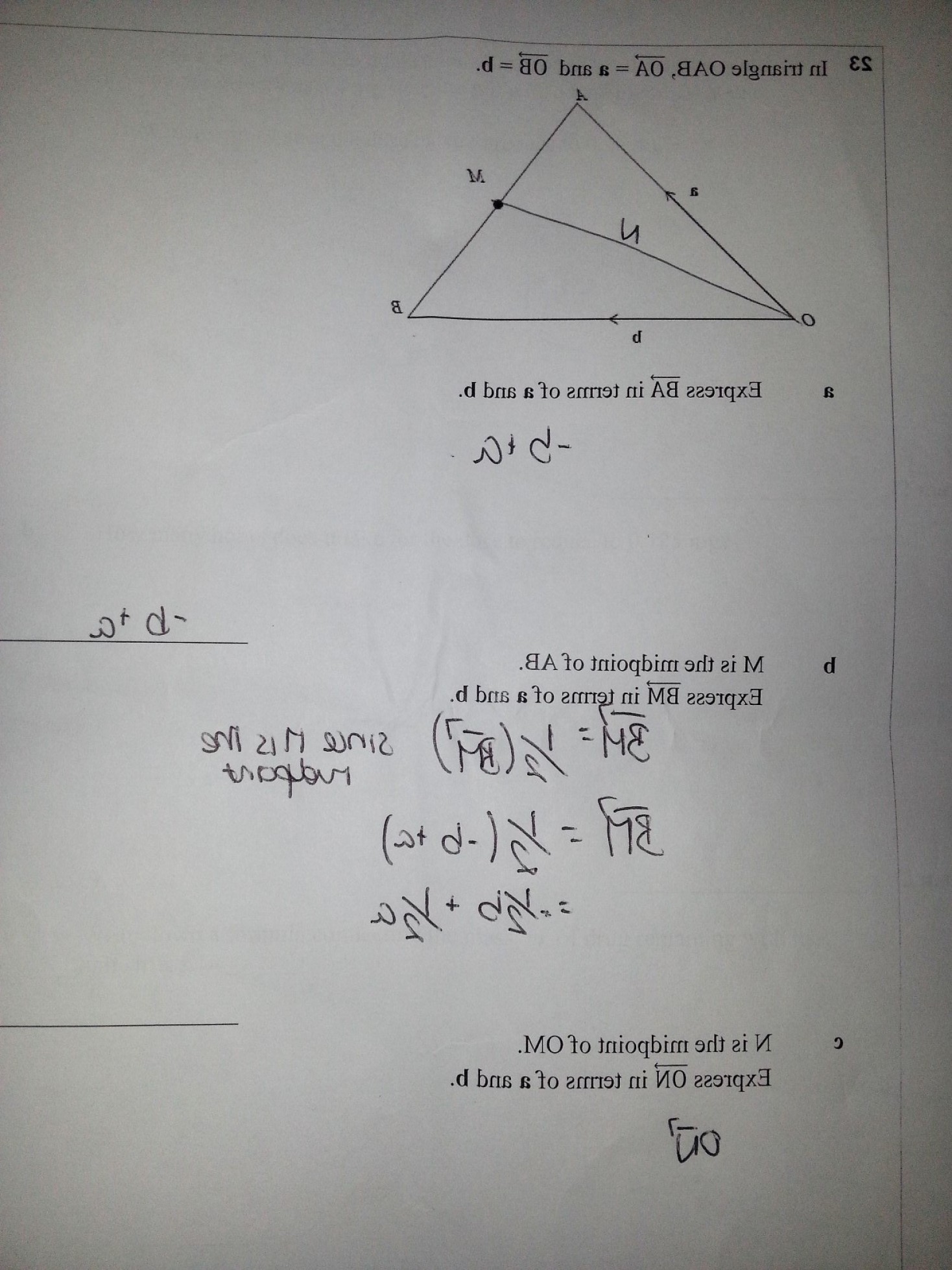 1468x1958 Express The Midpoint Of A Vector Soidergi