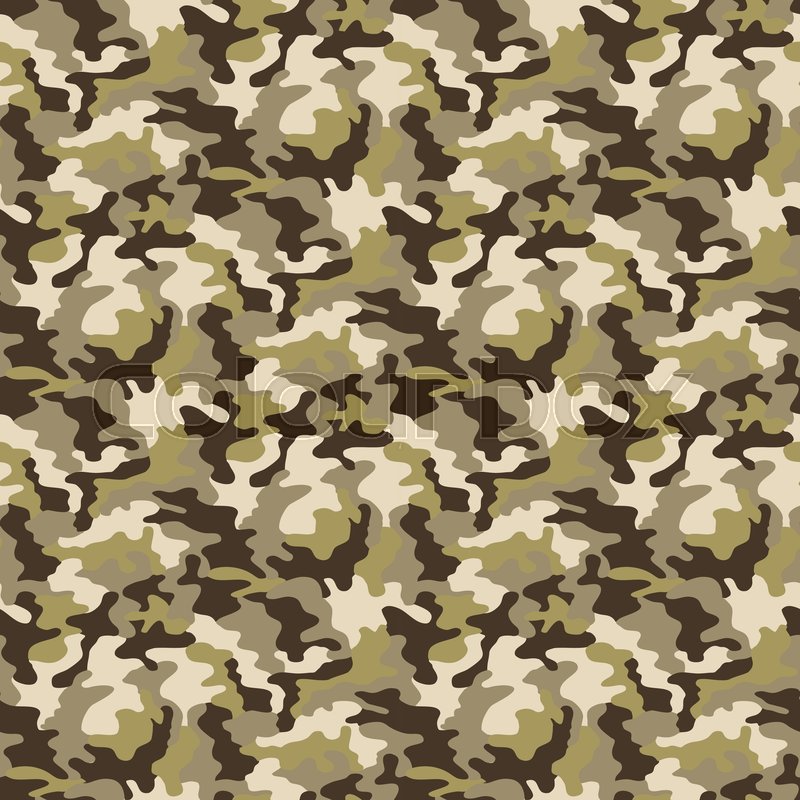 800x800 Camouflage Pattern Seamless Military Stock Vector Colourbox