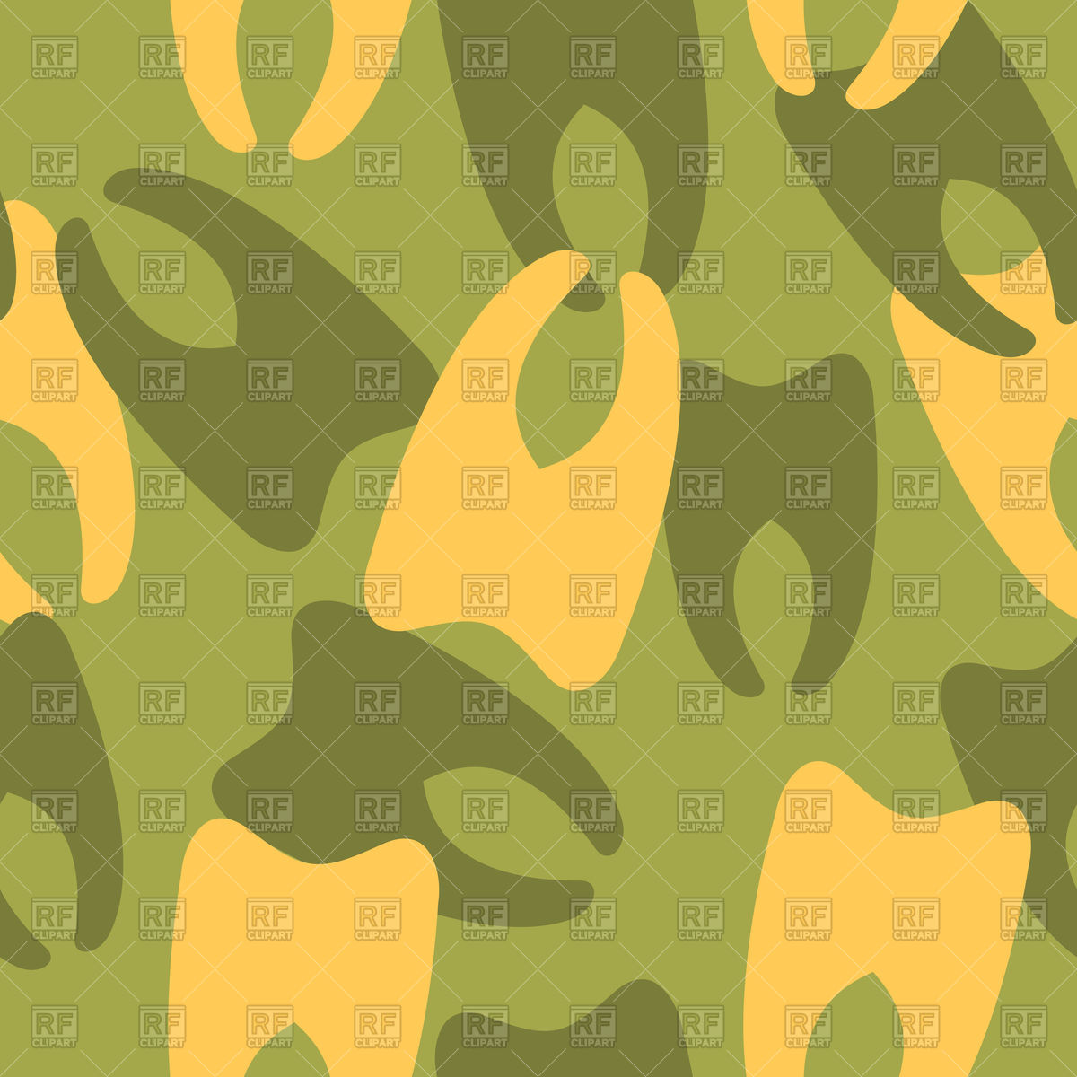 1200x1200 Military Camouflage From Teeth Background Vector Image