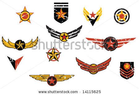 450x307 Vector Download Fictional Military Emblems Logos