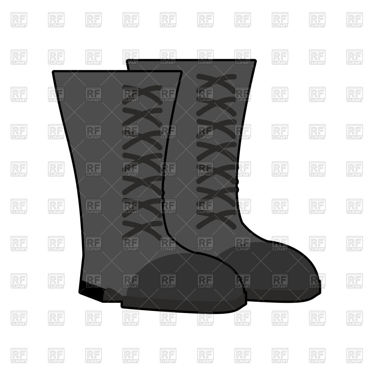 1200x1200 Military Boots Vector Image Of Objects Popaukropa
