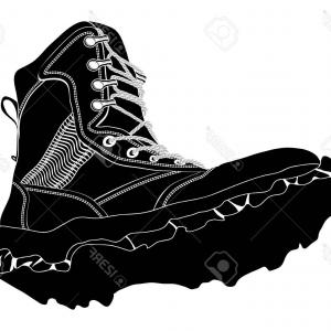 300x300 Army Combat Boots Icon In Cartoon Style Isolated Vector Catchsplace