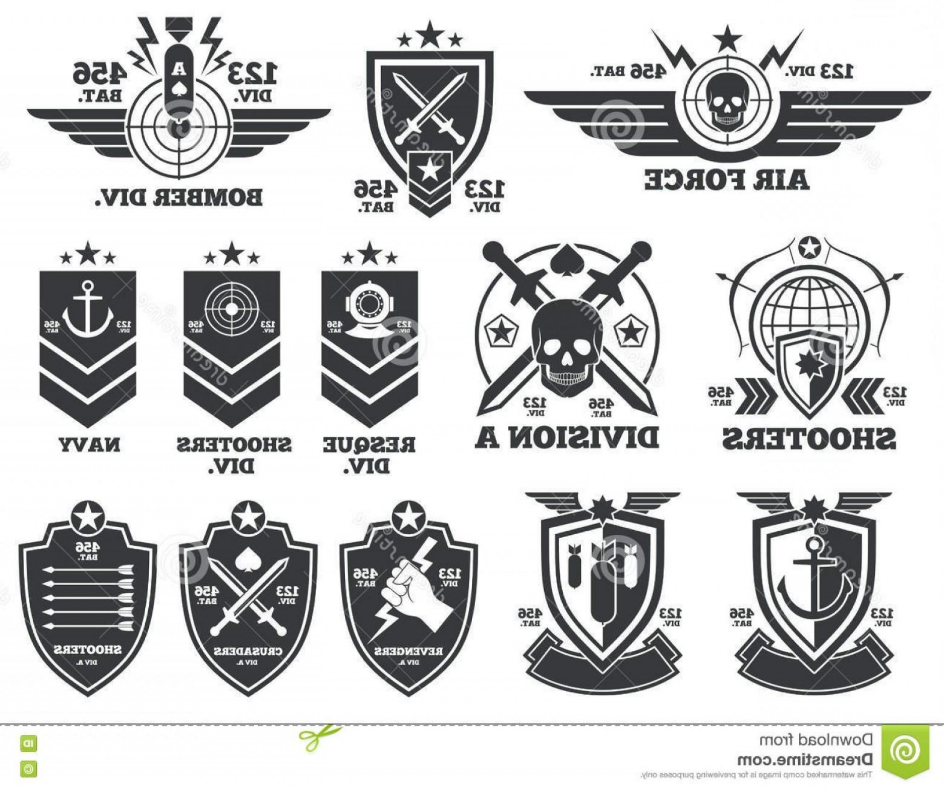 1872x1564 Best Easy Military Logos Vector Army Navy Air Force Marines Coast