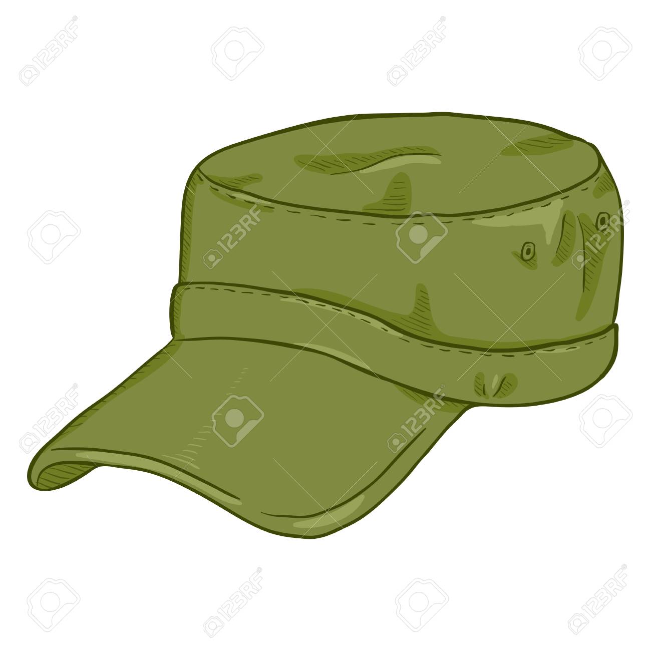 Military Hat Vector