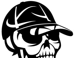 300x233 Skull With Military Cap Free Vector Free Vectors Ui Download
