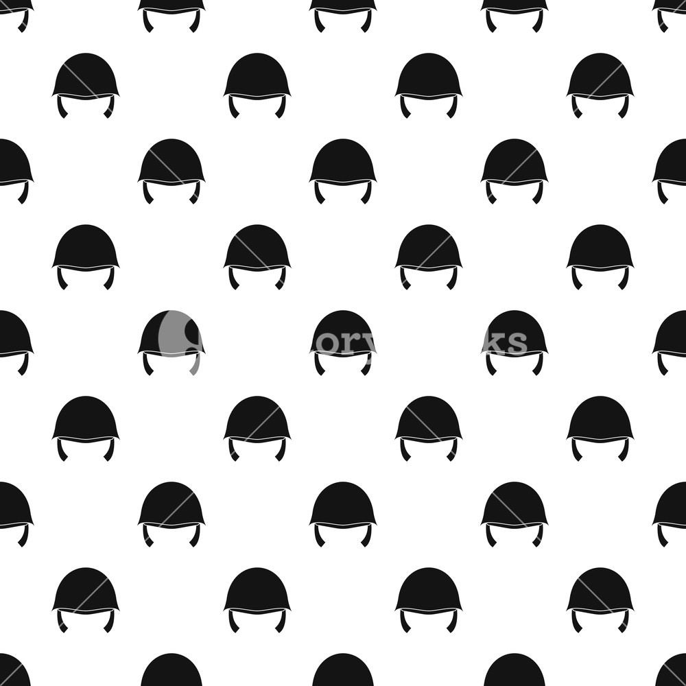 1000x1000 Military Helmet Pattern Simple Illustration Of Military Helmet