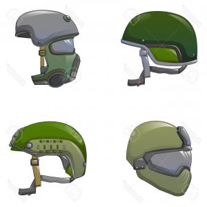 300x300 Photostock Vector Army Helmet Icon Cartoon Catchsplace