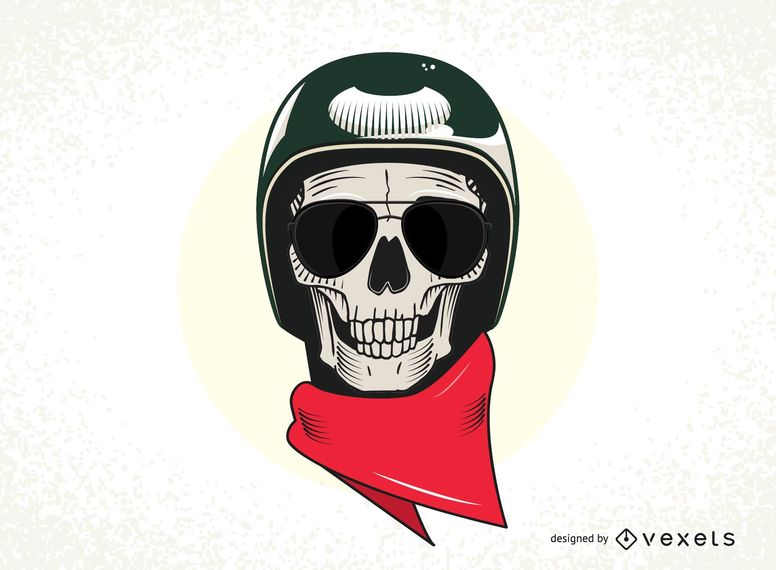 776x570 Skull With Military Helmet Vector