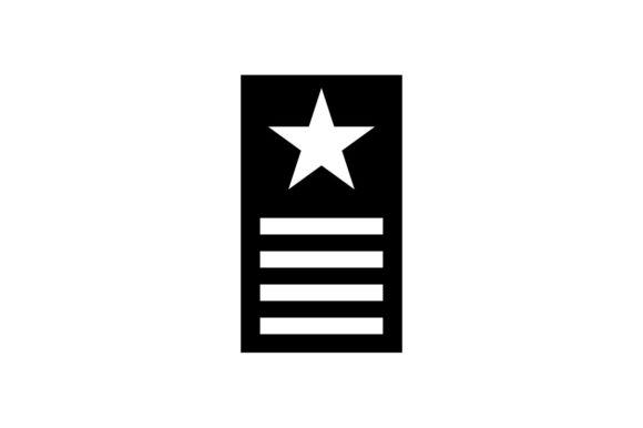 580x386 Military Emblem Monochrome Icon Vector Graphic