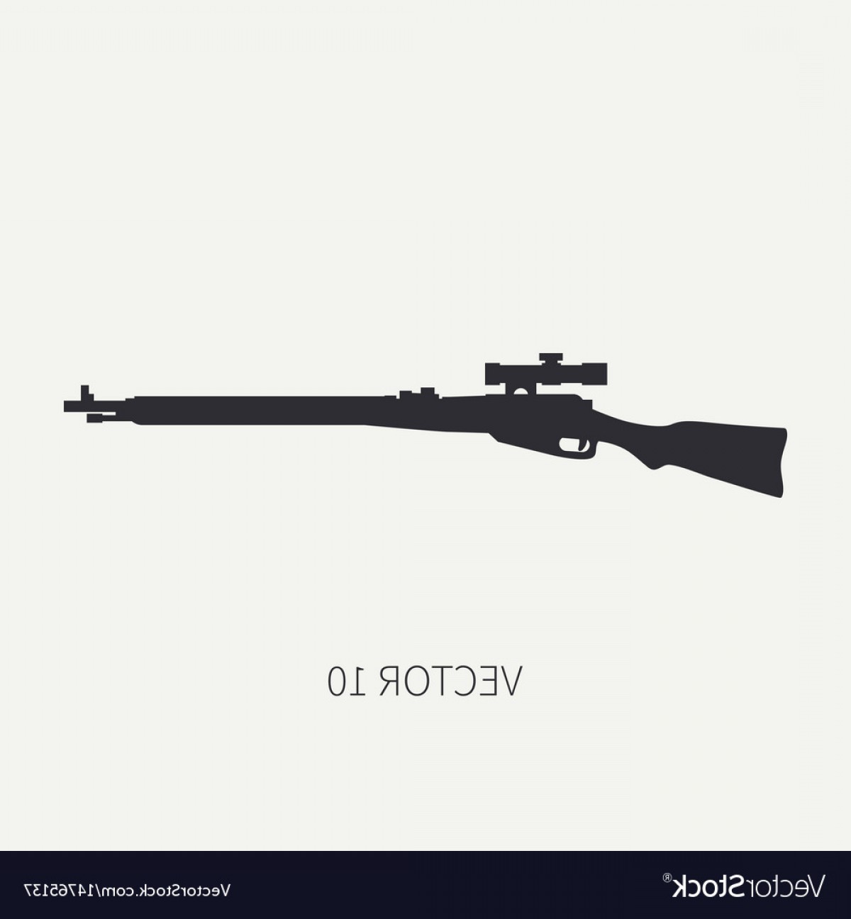 1200x1296 Silhouette Line Flat Military Icon Rifle Vector Hoodamathrun