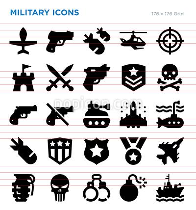 400x428 Military And War Icons