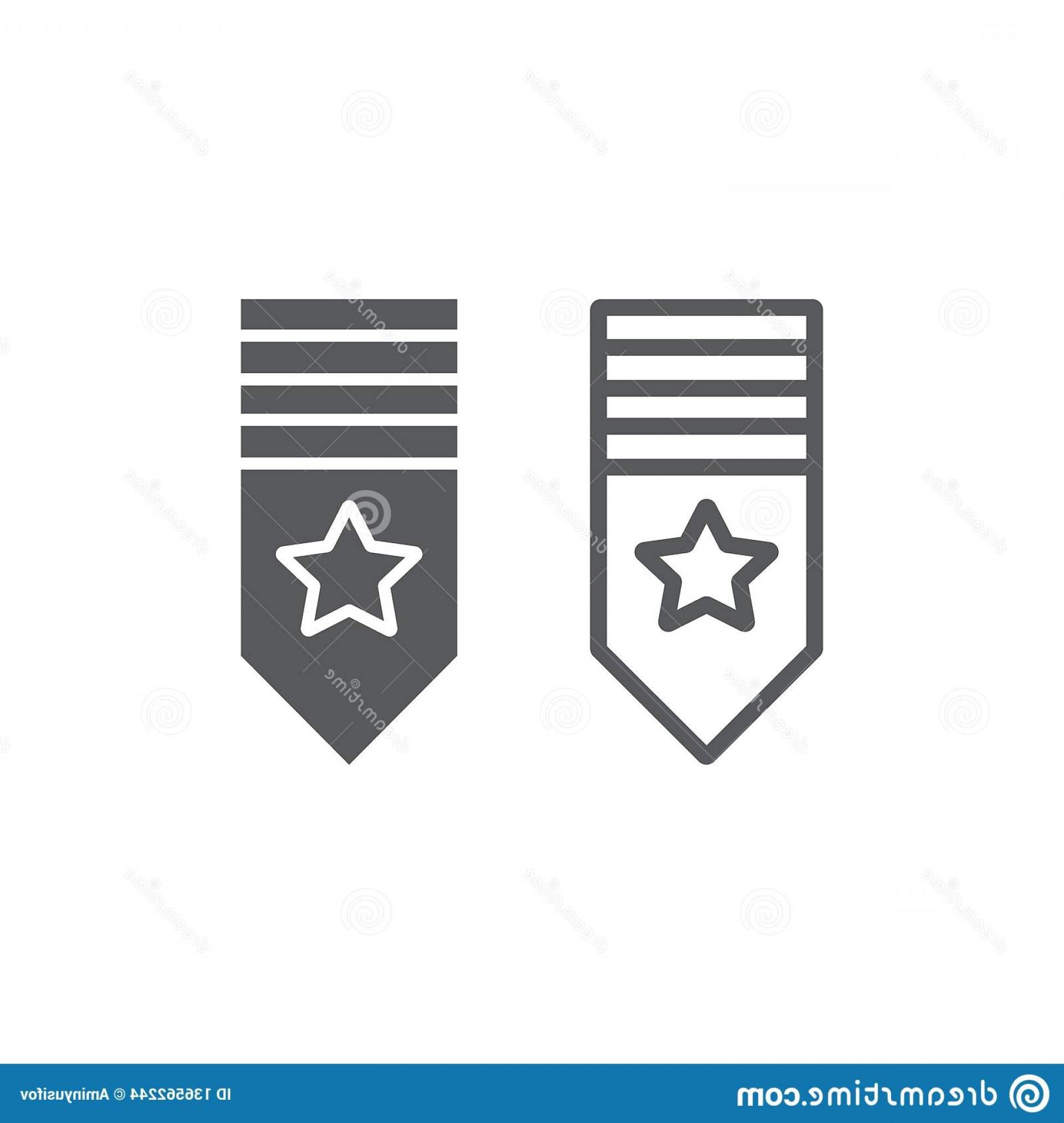 1920x2026 Rank Shoulder Line Glyph Icon Badge Army Epaulette Sign Vector