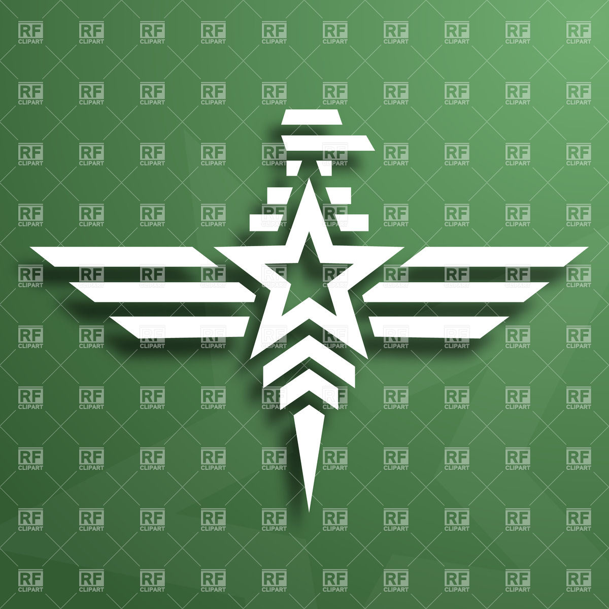 1200x1200 Winged Star