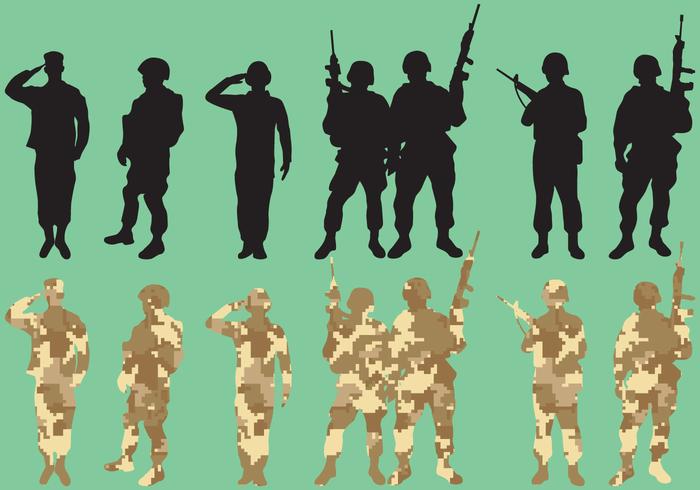 700x490 Soldier Free Vector Art