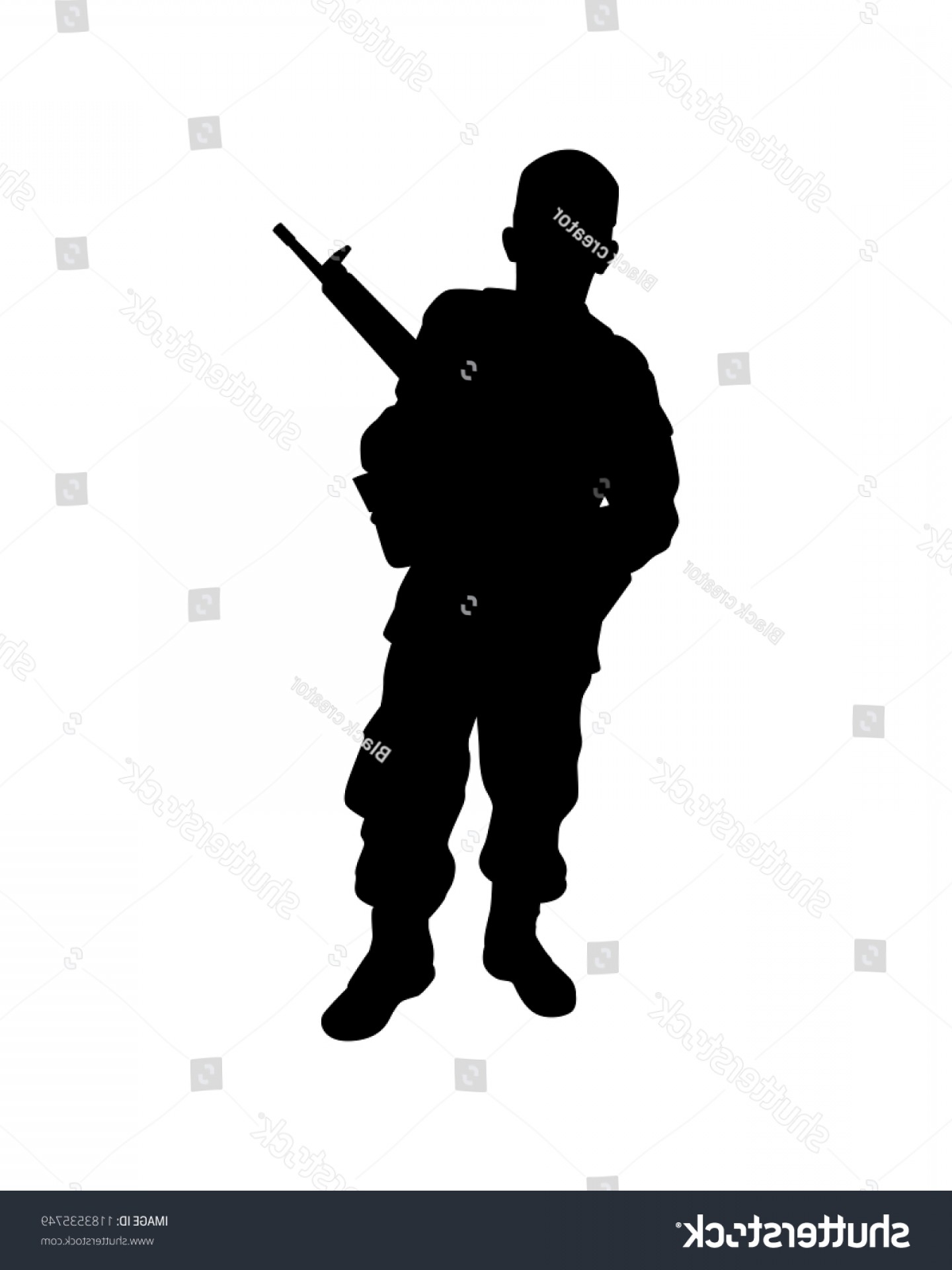 1440x1920 Soldier Silhouette Vector On White Savoyuptown
