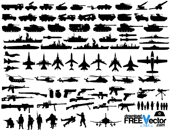 600x460 Free Military Vector Clip Art