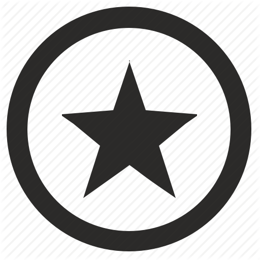 512x512 Military Star Png Vector, Clipart