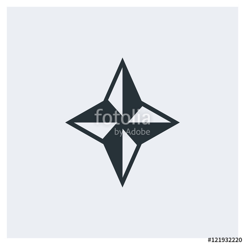 500x500 Army Star Icon, Military Star, Image Vector Flat Web