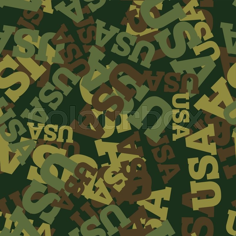 Military Camouflage Usa American Stock Vector Colourbox 800x800 Military Camouflage Usa American Stock Vector Colourbox