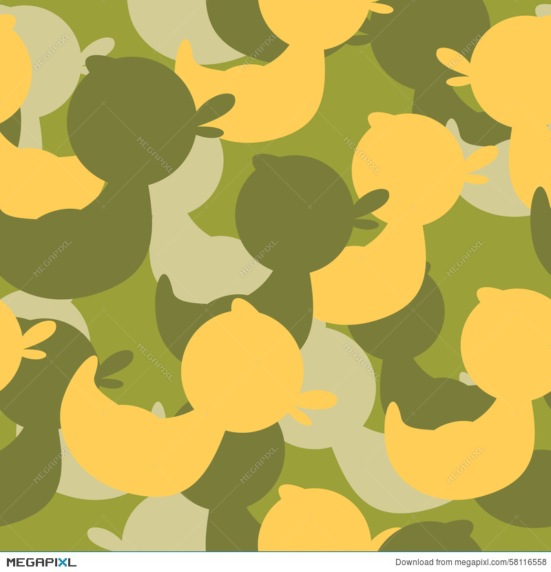 800x830 Military Camouflage Rubber Ducks Military Vector Texture