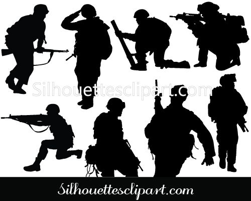 500x400 Soldier Vector Graphics Military Vector Graphics Soldier