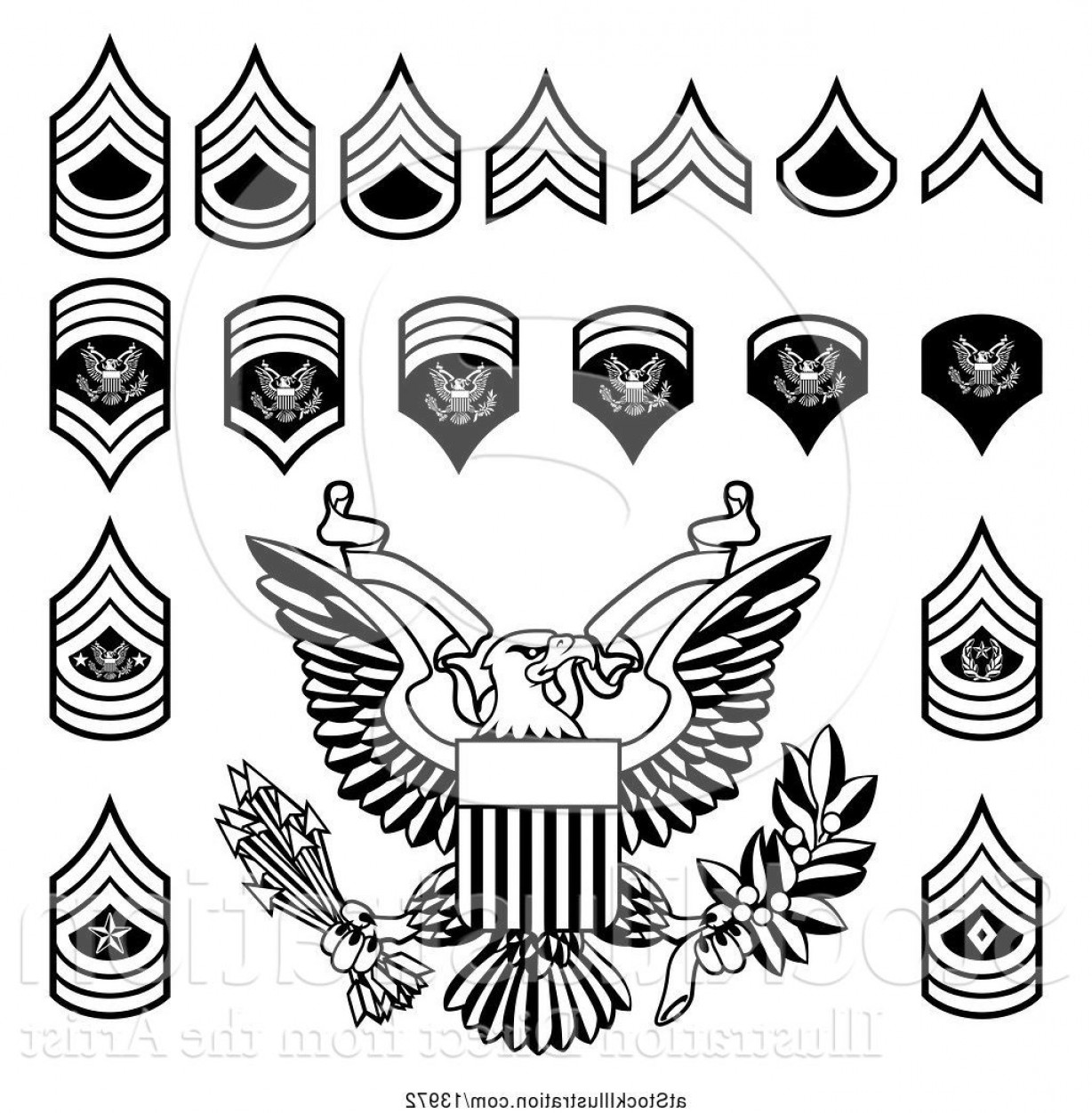 1228x1252 Military Vector Black And White Savoyuptown
