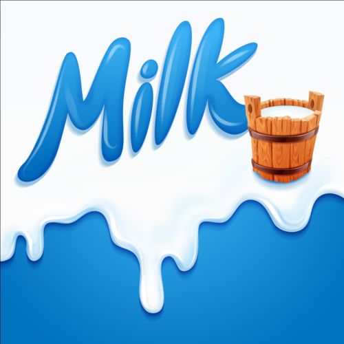 500x500 Milk Dripping Vector Backgrounds Free Download