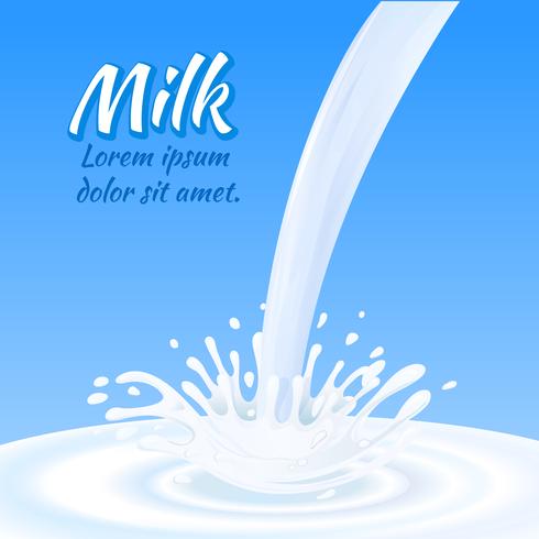 490x490 Milk Splash Background