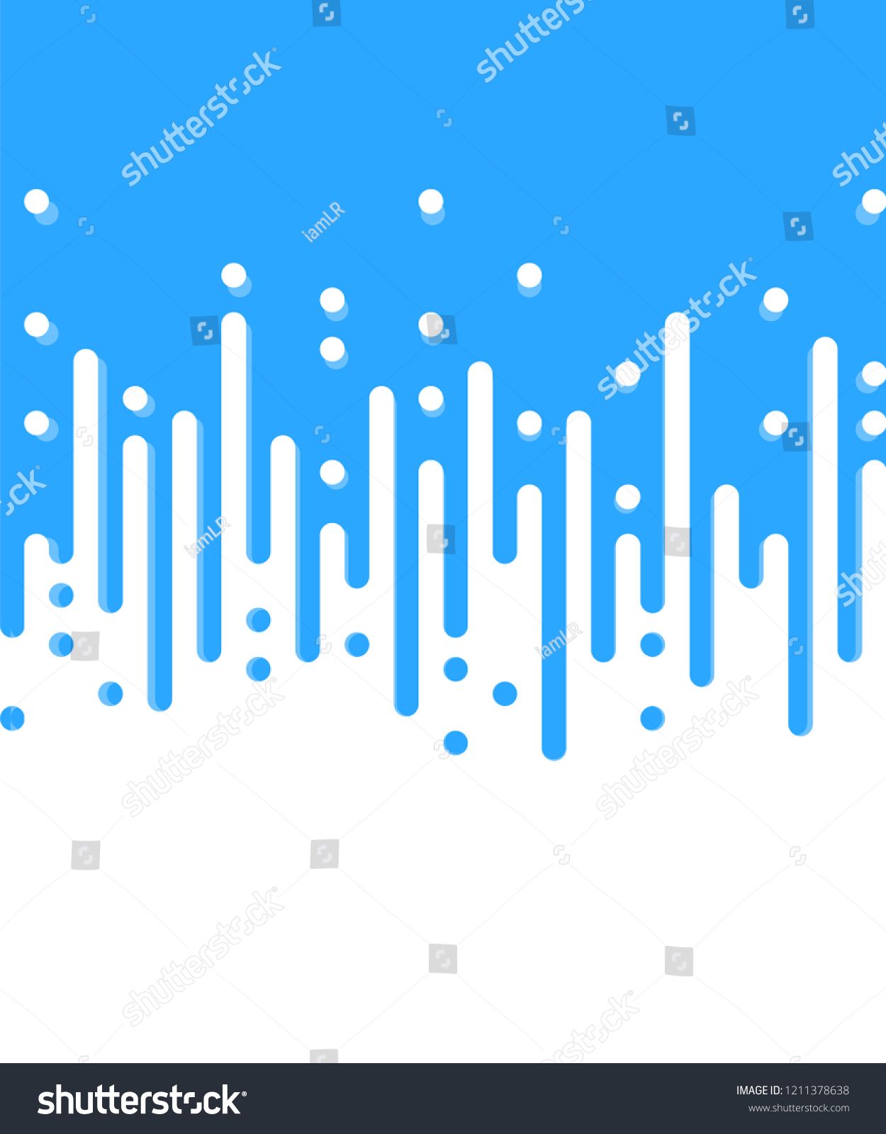 1250x1600 Vectors Seamless Background With Flat Rounded Lines White