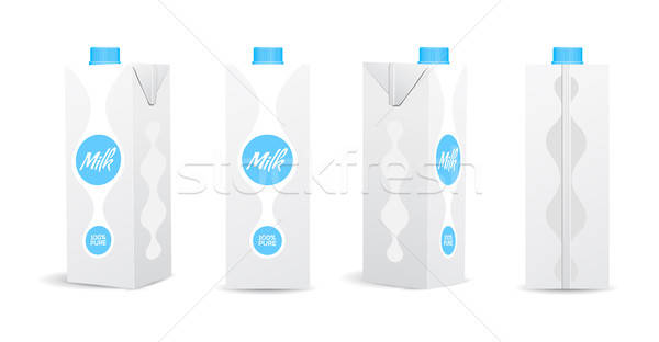 Milk Carton Vector Illustrations For Mockup Vector Illustration 600x312 Milk Carton Vector Illustrations For Mockup Vector Illustration