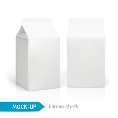 Milk Carton Package Vectors Free Download 500x500 Milk Carton Package Vectors Free Download