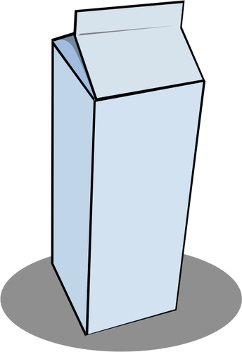 Milk Carton Vector Image 344x500 Milk Carton Vector Image
