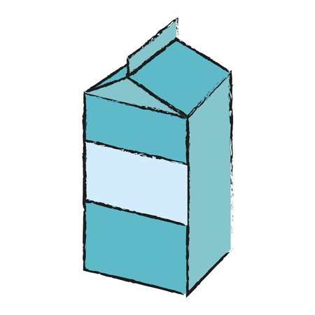 Colorful Milk Carton Doodle Over White Background Vector 450x450 Colorful Milk Carton Doodle Over White Background Vector