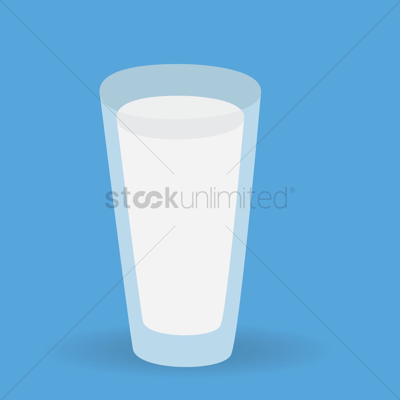 1300x1300 Milk Glass Vector Image