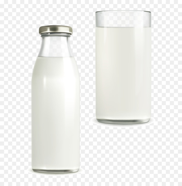 587x600 Coconut Milk Milk Bottle