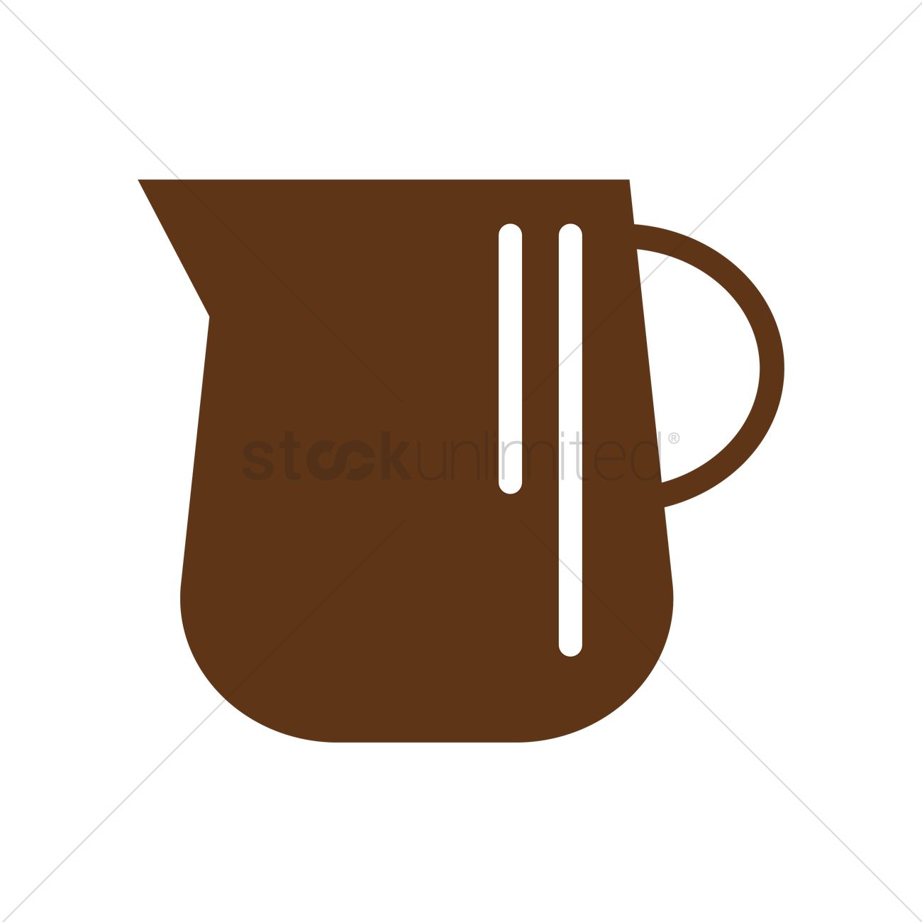 1300x1300 Milk Pitcher Vector Image