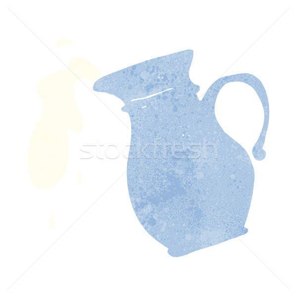 600x600 Cartoon Milk Jug Vector Illustration Lineartestpilot