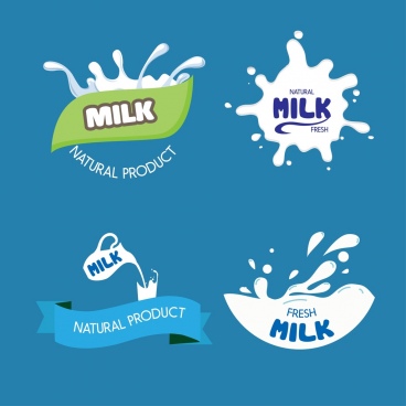 368x368 Milk Logo Free Vector Download